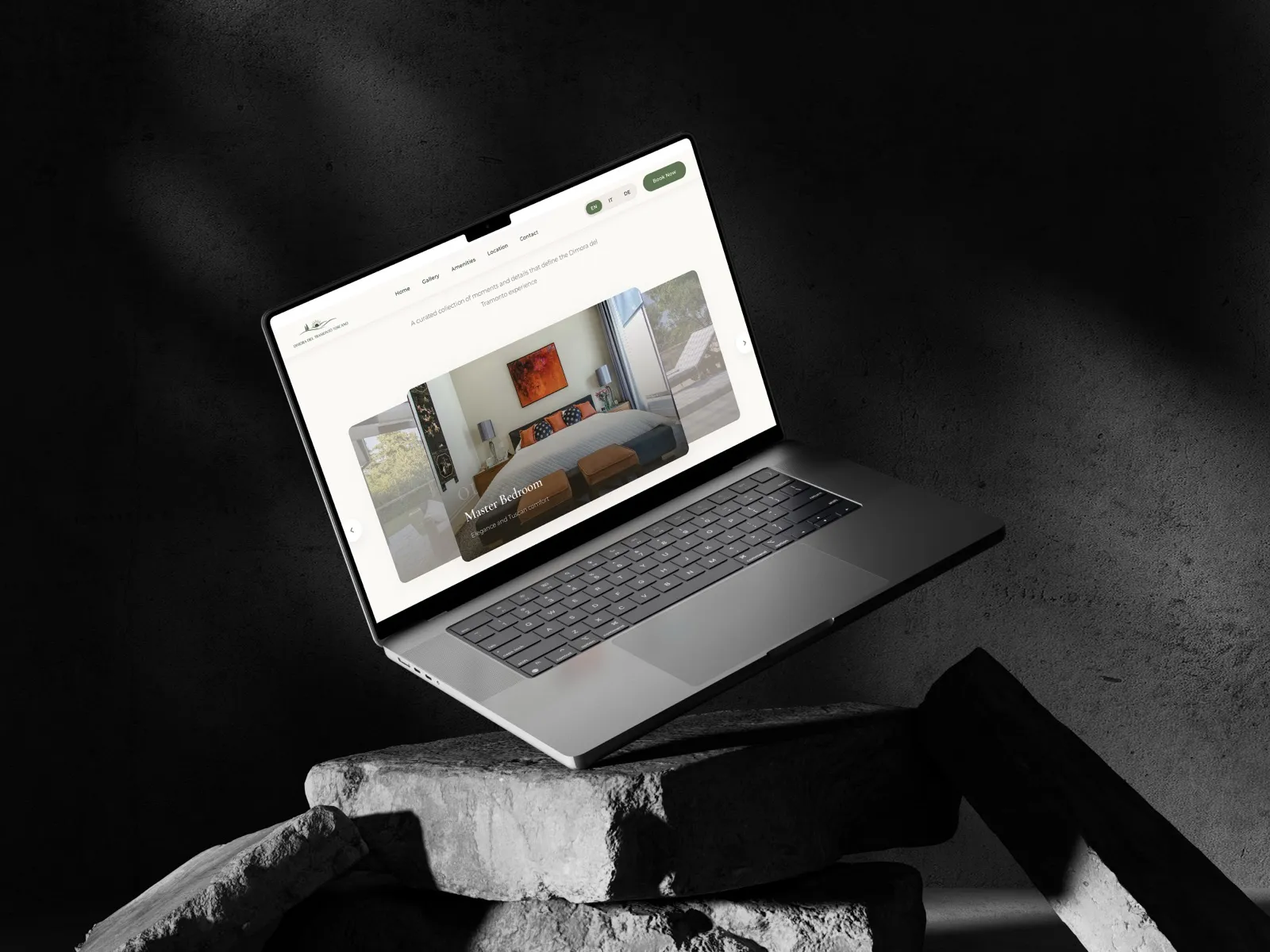 Dimora del Tramonto — Landing page cu rezervări, 1