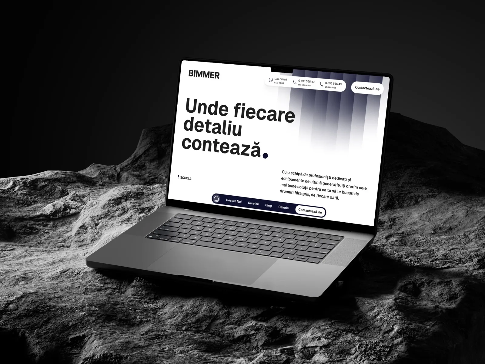 Bimmer — Creare landing page