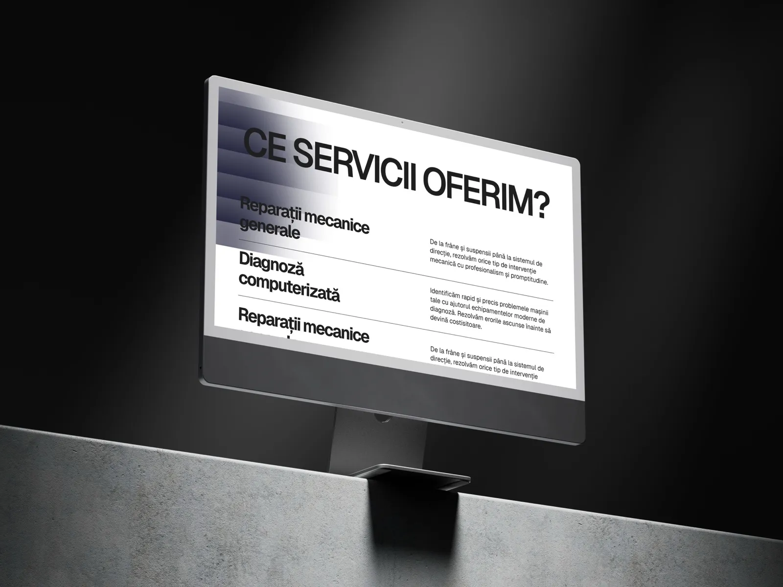 Bimmer — Creare landing page, 4