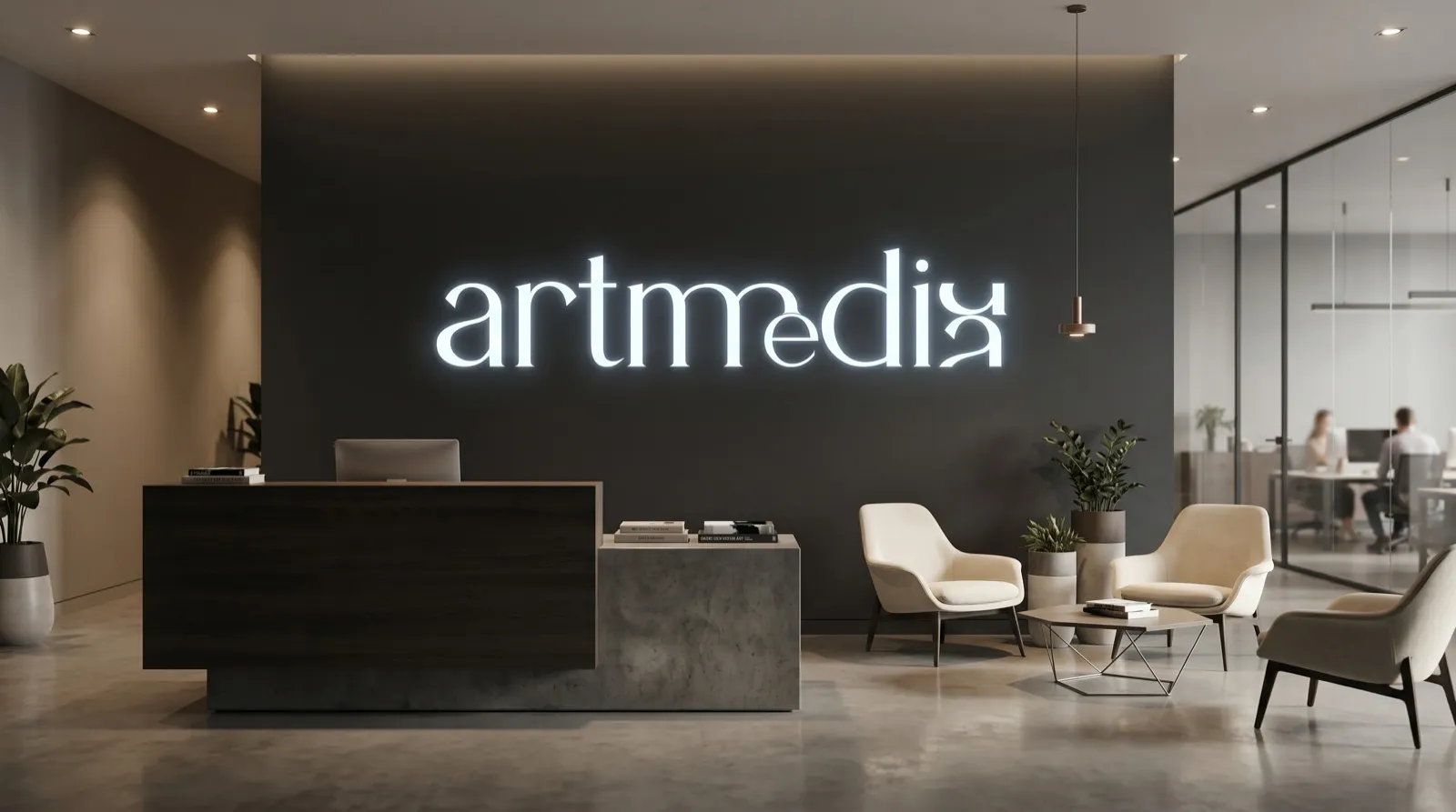 Artmedia — Branding pentru agenție, 3