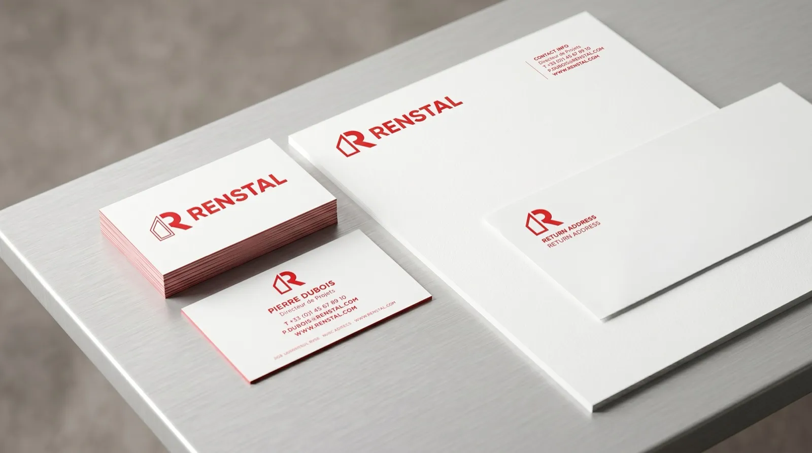 Renstal — Logo și identitate vizuală, 1